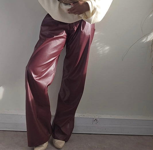 Pantalon SIEL3 simili cuir