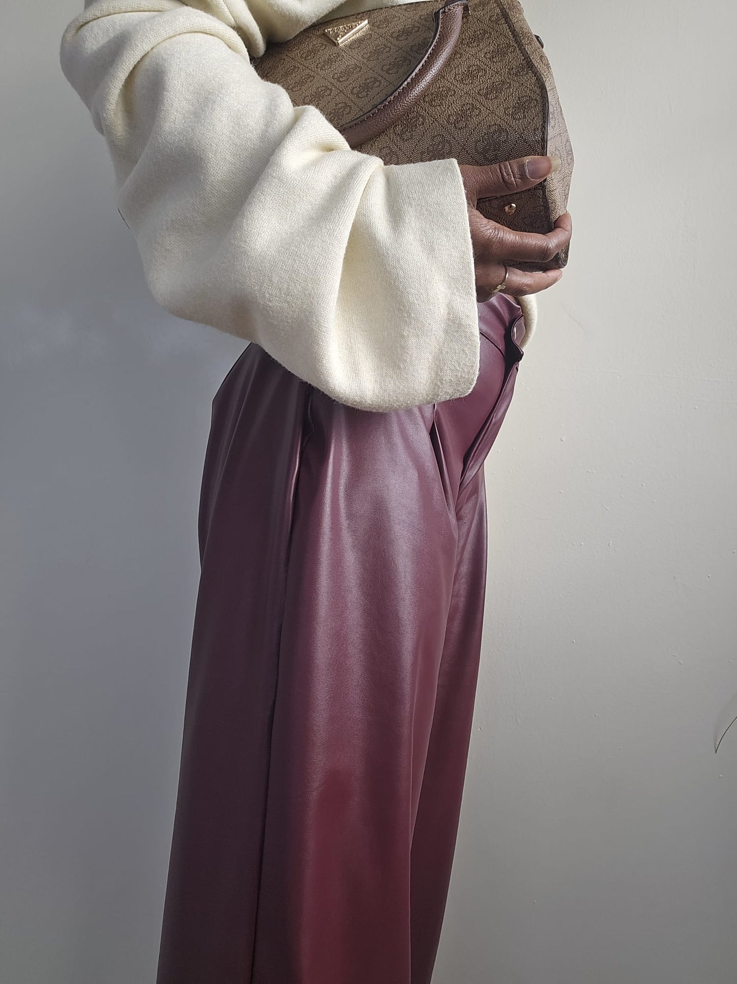 Pantalon SIEL3 simili cuir